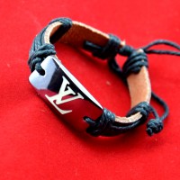 Louis Vuitton kožený náramok